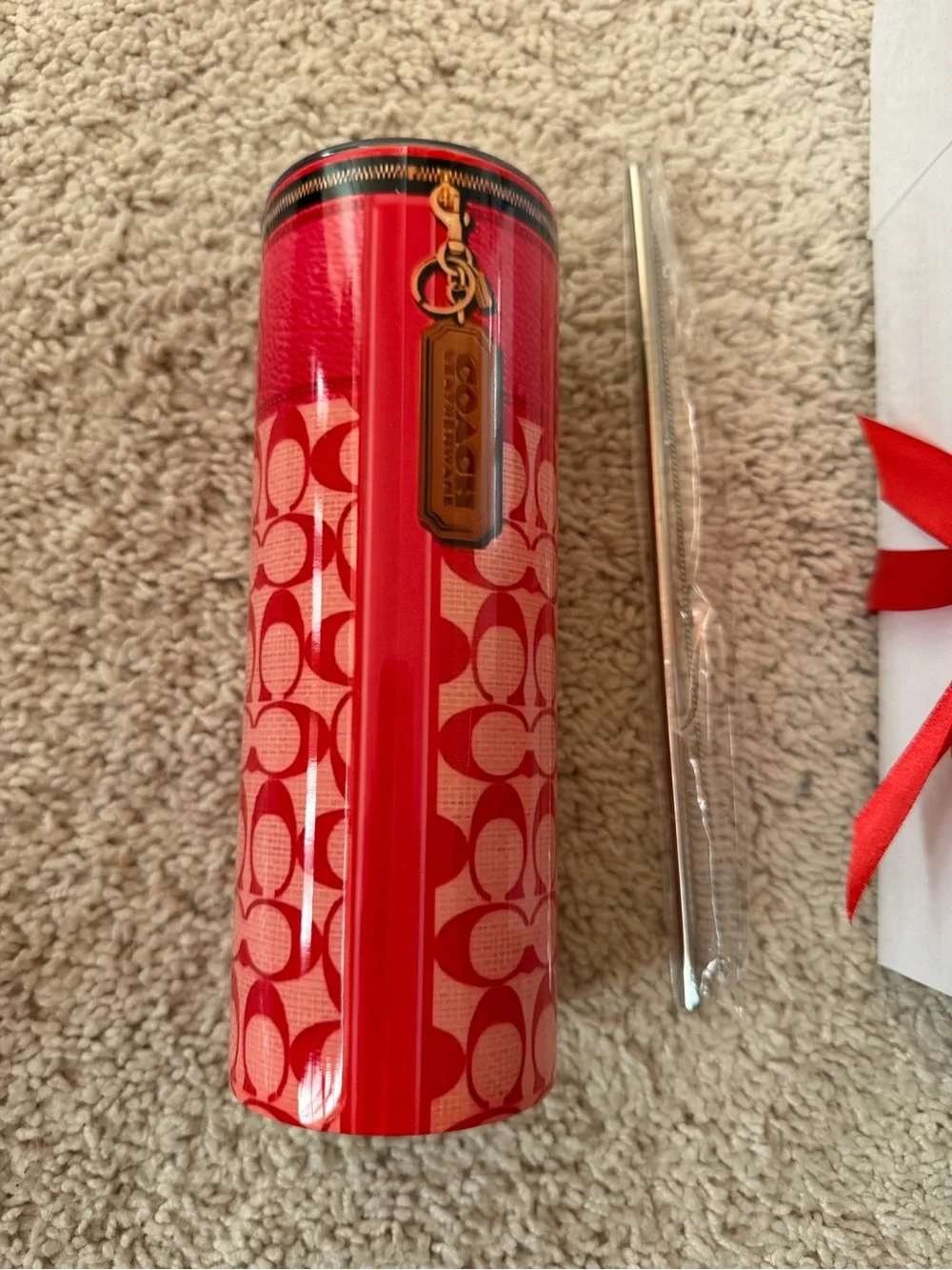 20oz Coach Tumbler